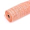 10" x 19ft. Orange & White Window Poly Burlap Mesh by Celebrate It™